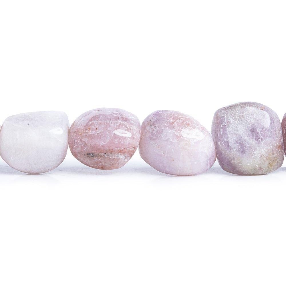 Kunzite Plain Nugget Beads 16 inch 36 pieces - The Bead Traders