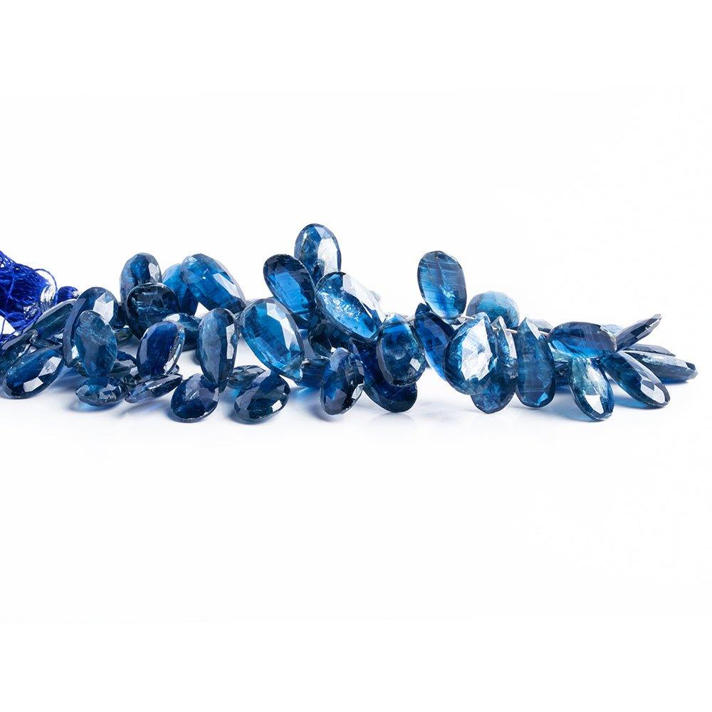 Kyanite Faceted Pear Beads 9 inch 60 pieces - The Bead Traders