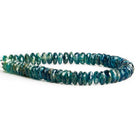 Kyanite Faceted Rondelle Beads 8 inch 59 pieces - The Bead Traders