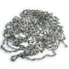 Labradorite Black Gold Chain - Lot of 9 feet - The Bead Traders