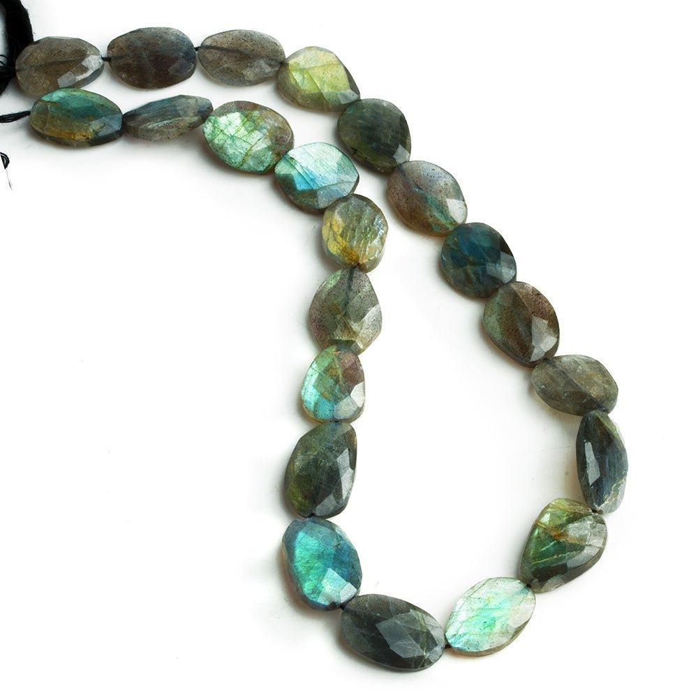 Labradorite Faceted Nugget Beads 14 inch 22 pieces - The Bead Traders