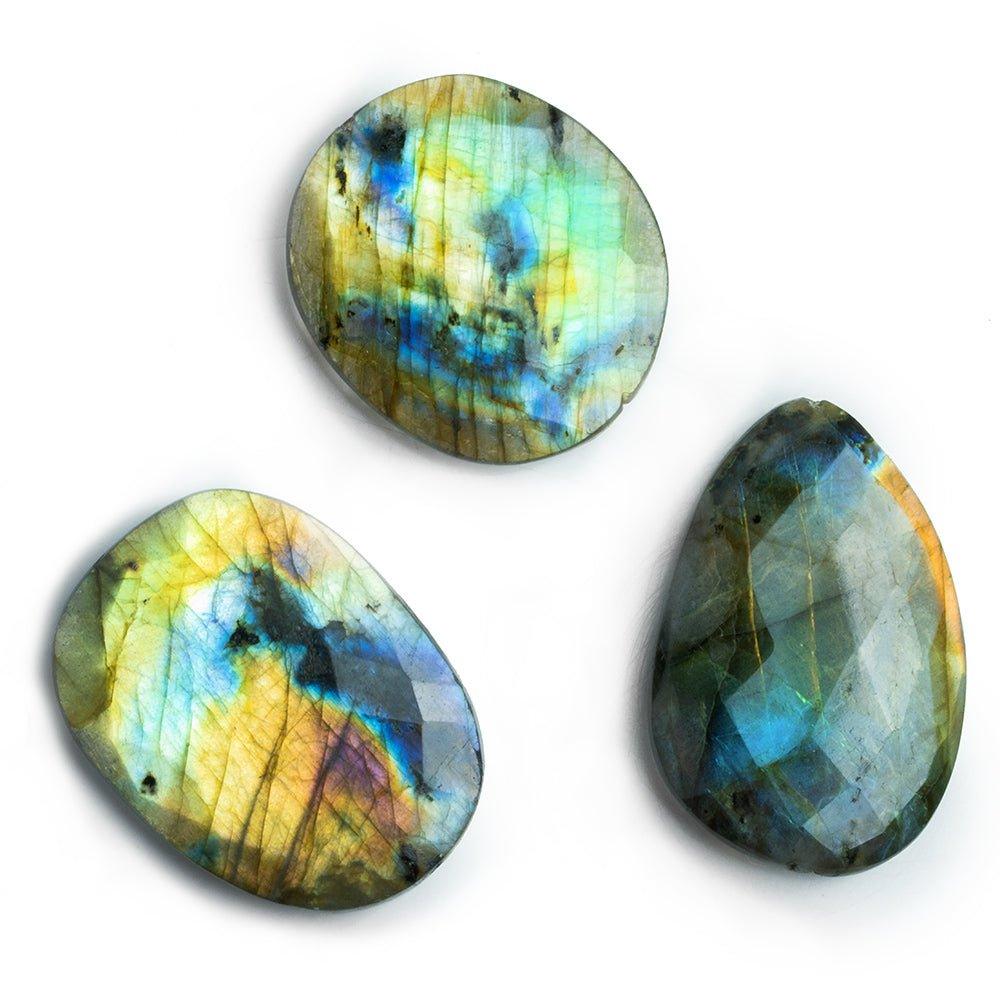 Labradorite Faceted Nugget Focal Bead 1 Piece - The Bead Traders