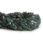 Labradorite Faceted Ovals 13 inch 40 beads - The Bead Traders