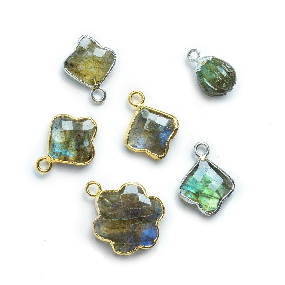 Labradorite Pendants - Lot of 6 - The Bead Traders