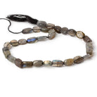 Labradorite plain nugget beads 13 inch 29 beads 8x6x4-13x8x4mm - The Bead Traders