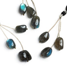 Labradorite Plain Nugget Focal Bead 3 Pieces - The Bead Traders