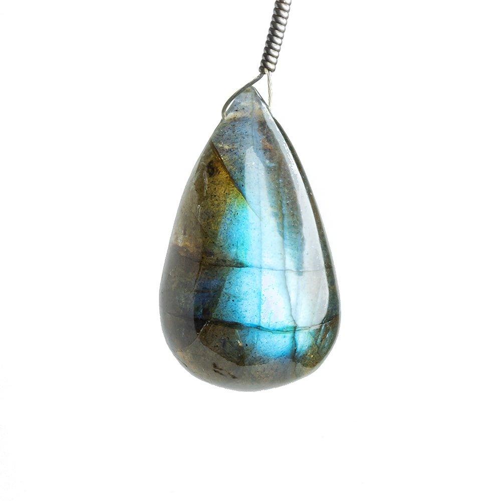 Labradorite Plain Teardrop Focal Bead 1 Piece - The Bead Traders