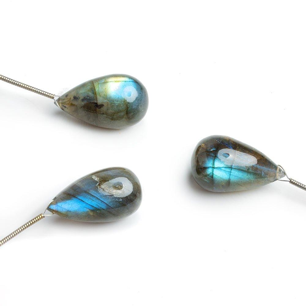 Labradorite Plain Teardrop Focal Bead 1 Piece - The Bead Traders