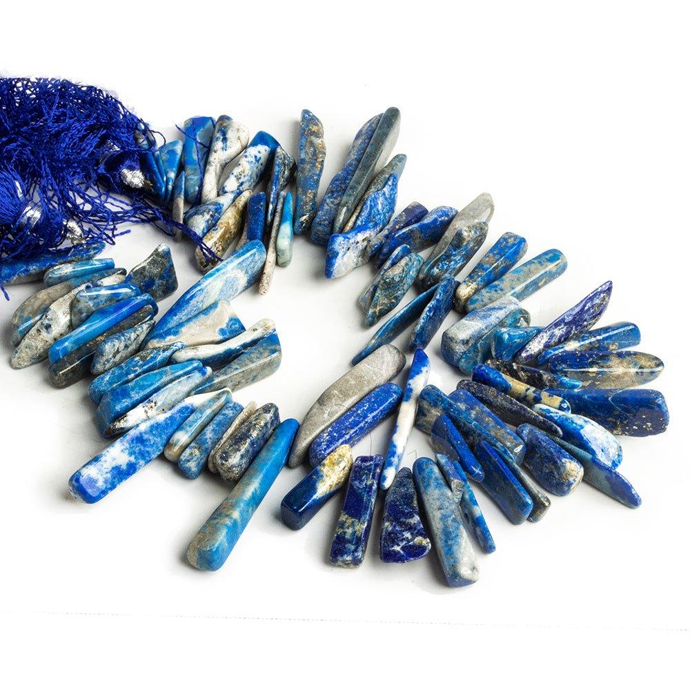 Lapis Lazuli Chip Beads 8 inch 70 pieces - The Bead Traders