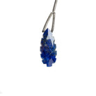 Lapis Lazuli Faceted Pear Focal Bead 1 Piece - The Bead Traders