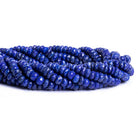 Lapis Lazuli Faceted Rondelle Beads 15 inch 115 pieces - The Bead Traders