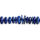 Lapis Lazuli Faceted Rondelle Beads 16 inch 115 pieces - The Bead Traders