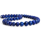 Lapis Lazuli Faceted Round Beads 16 inch 47 pieces - The Bead Traders