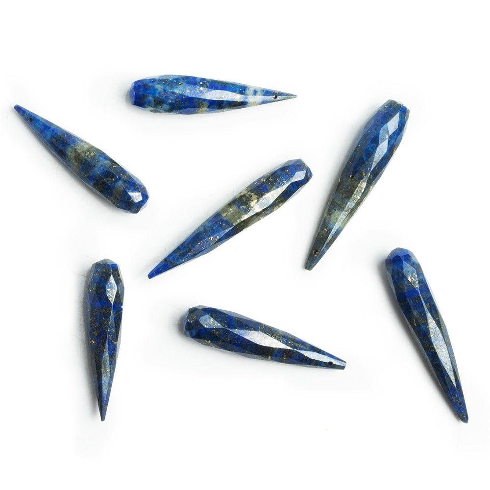 Lapis Lazuli Faceted Teardrop Focal Bead 1 Piece - The Bead Traders