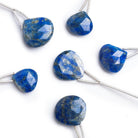 Lapis Lazuli Heart Focal Bead 1 Piece - The Bead Traders