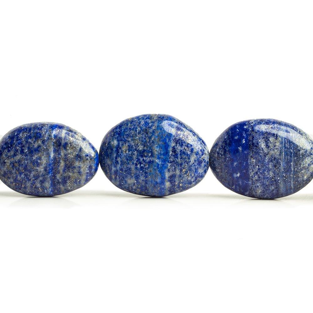 Lapis Lazuli Plain Nugget Beads 16 inch 14 pieces - The Bead Traders