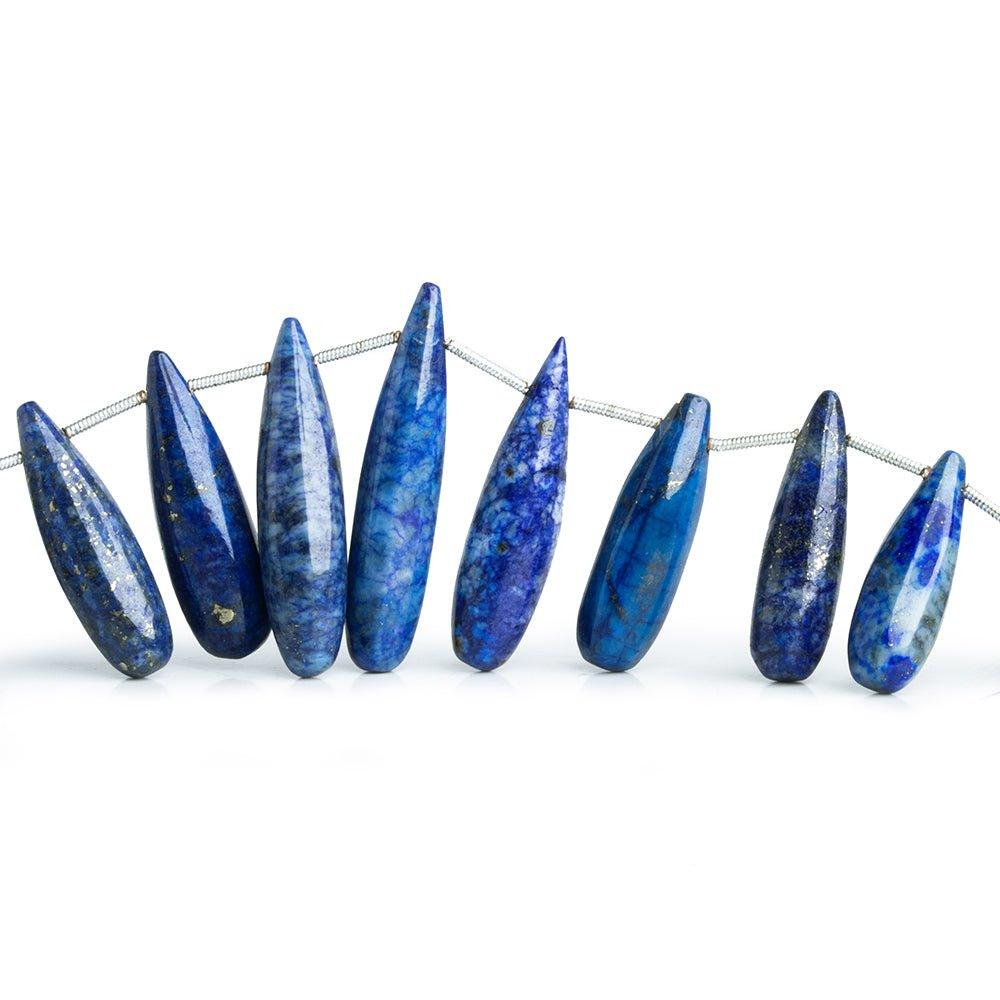 Lapis Lazuli Plain Teardrop Beads 7 inch 14 pieces - The Bead Traders