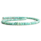 Larimar Faceted Rondelle Beads 18 inch 140 pieces - The Bead Traders