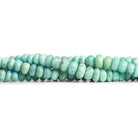 Larimar Faceted Rondelle Beads 18 inch 140 pieces - The Bead Traders