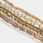 Latte Pearls - Lot of 7 Strands - The Bead Traders