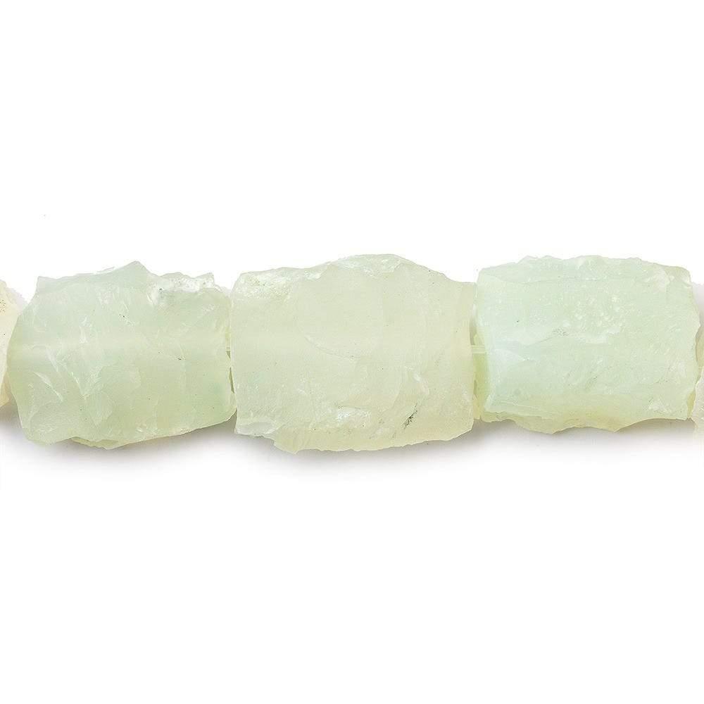 Lemon Chiffon Agate Beads Hammer Faceted Rectangle and Square 8 inch 14 pieces - The Bead Traders