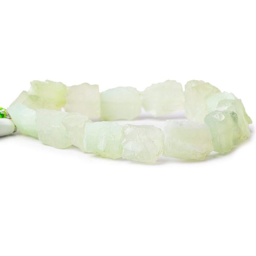Lemon Chiffon Agate Beads Hammer Faceted Rectangle and Square 8 inch 14 pieces - The Bead Traders