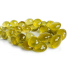 Lemon Quartz Candy Kisses 7 inch 30 beads - The Bead Traders