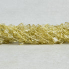 Lemon Quartz Plain Diamond Beads 13 inch 50 pieces - The Bead Traders