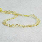 Lemon Quartz Plain Diamond Beads 13 inch 50 pieces - The Bead Traders