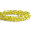 Lemon Quartz Straight Drilled Teardrops 16 pieces 33 pieces - The Bead Traders