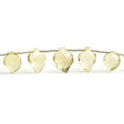 Lemon Quartz Top Drilled Fancy Shape Beads 7 inch 15 pieces - The Bead Traders