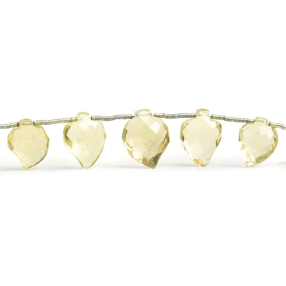 Lemon Quartz Top Drilled Fancy Shape Beads 7 inch 15 pieces - The Bead Traders