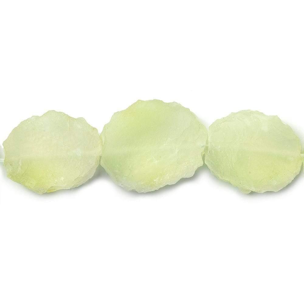 Lemonade Agate Beads Hammer Faceted Oval - The Bead Traders