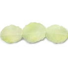 Lemonade Agate Beads Hammer Faceted Oval - The Bead Traders