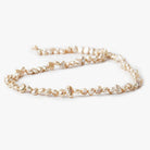 Light Mocha Beige Baroque Flat Freshwater Pearls 16 inch 87 pieces 5x4-6x4mm - The Bead Traders