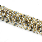 Lot of 28ft - 3mm Dendritic Opal Round Gold Chain - The Bead Traders