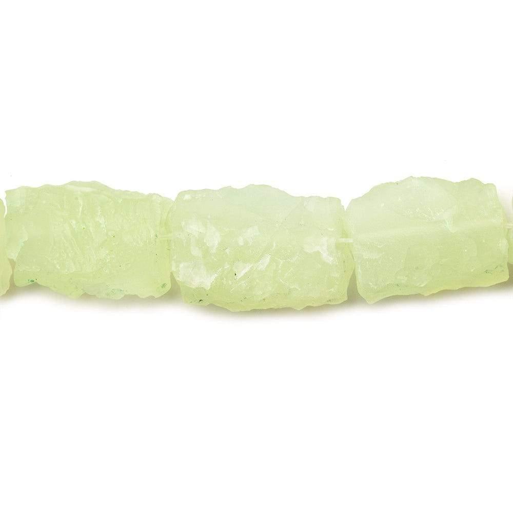 Margarita Agate Beads Hammer Faceted Rectangle and Square 8 inch 13 pcs - The Bead Traders