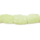 Margarita Agate Beads Hammer Faceted Rectangle and Square 8 inch 13 pcs - The Bead Traders