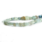 Matte Beryl Natural Crystal Beads 8 inch 21 pieces - The Bead Traders
