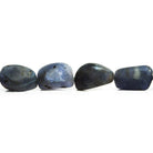 Matte Iolite Plain Nugget Beads 8 inch 15 pieces - The Bead Traders