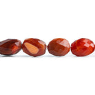 Mexican Fire Opal Faceted Nugget Beads 16 inch 24 pieces - The Bead Traders
