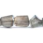 Moonstone Faceted Nugget Beads 18 inch 57 pieces - The Bead Traders