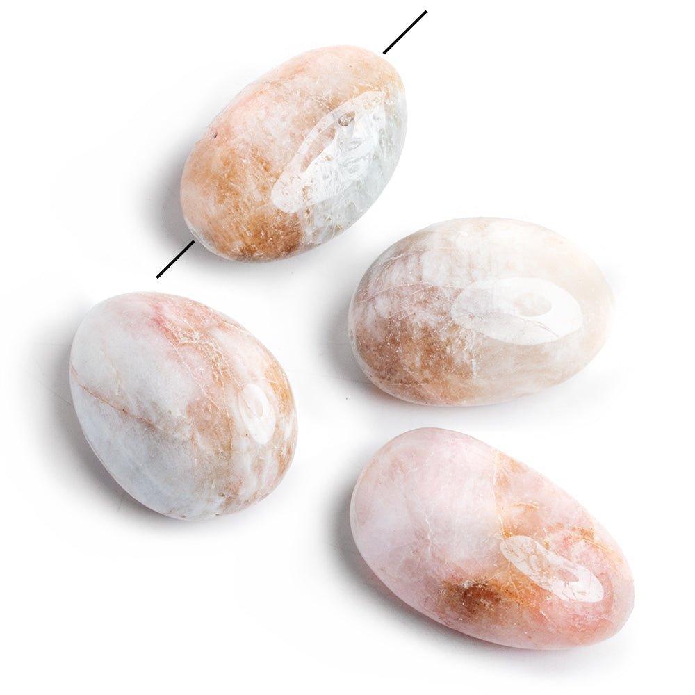 Morganite Large Nugget Focal Bead 1 Piece - The Bead Traders