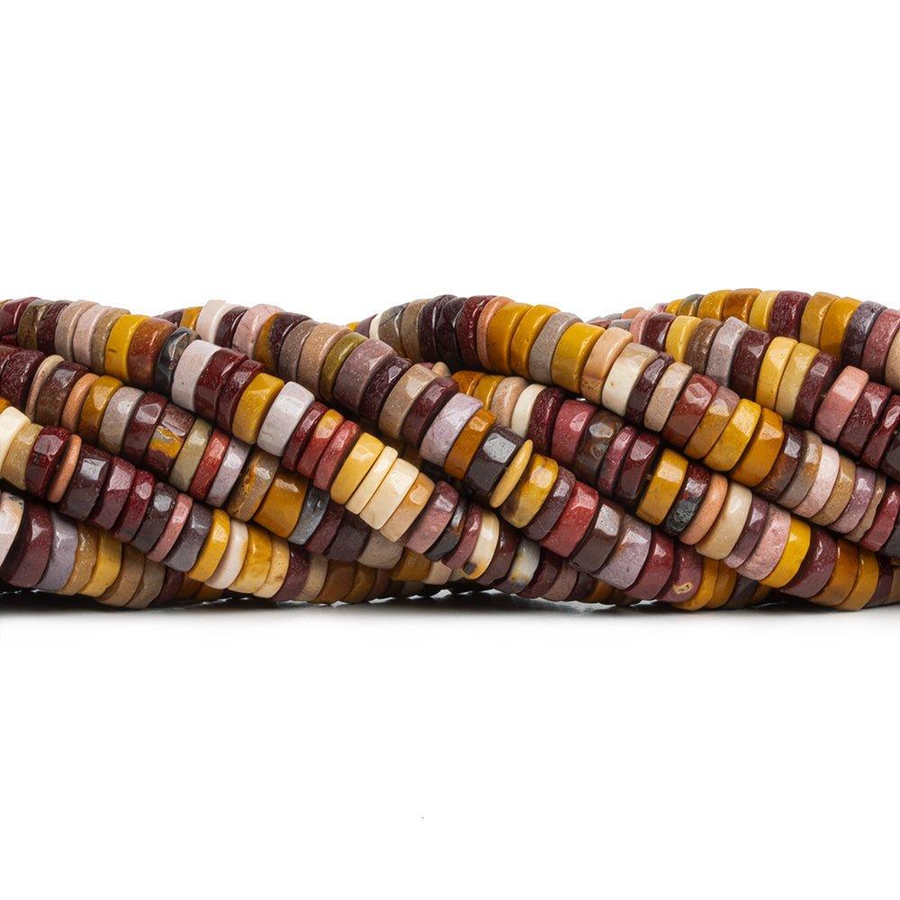 Mouakite Plain Heishi Beads 16 inch 180 pieces - The Bead Traders