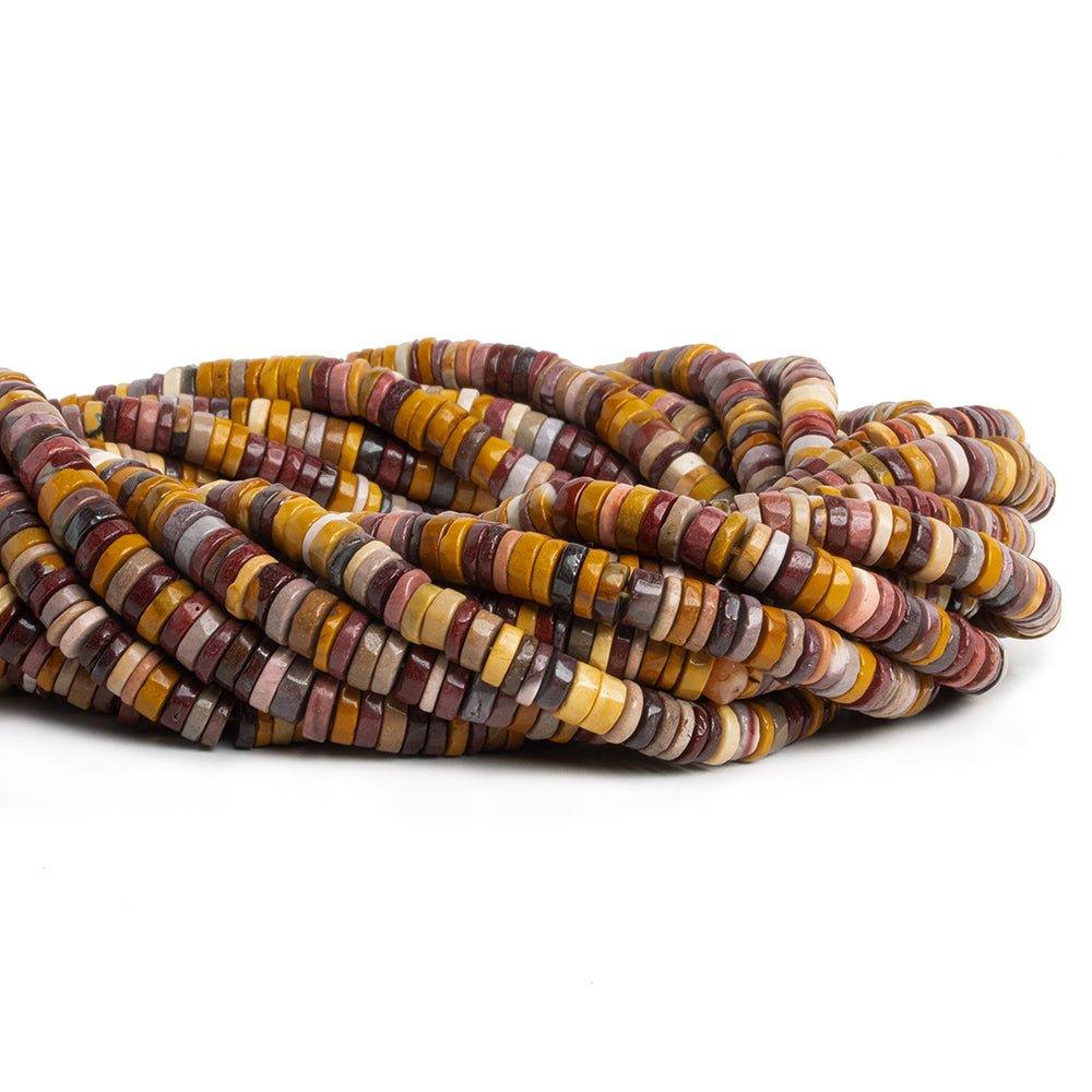 Mouakite Plain Heishi Beads 16 inch 180 pieces - The Bead Traders