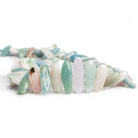 Multi Beryl Plain Nugget Beads 16 inch 55 pieces - The Bead Traders