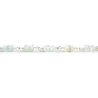 Multi Beryl Rondelle Trio Silver Plated Chain by the Foot 72 pieces - The Bead Traders