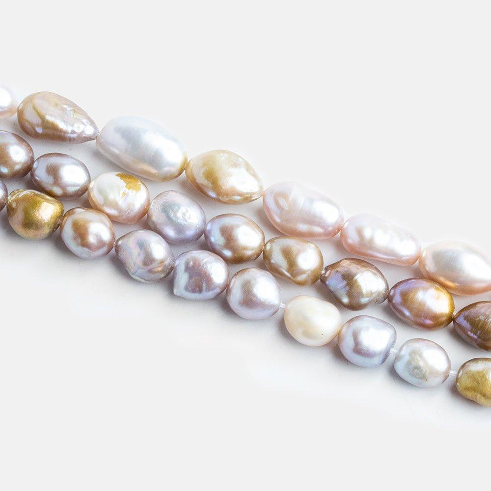 Multi Color Baroque Pearls - Lot of 3 - The Bead Traders