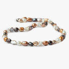 Multi Color Keshi and Baroque Freshwater Pearls 16 inch 50 pieces 6x5-9x6mm - The Bead Traders