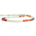 Multi Color Moonstone Faceted Rondelle Beads 15 inch 140 pieces - The Bead Traders